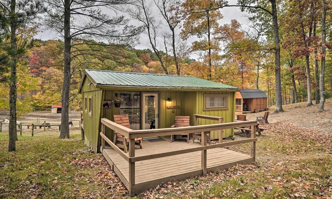 Huntingdon Cabina | Cabina con ponis, 50 acres - por el lago Raystown!
