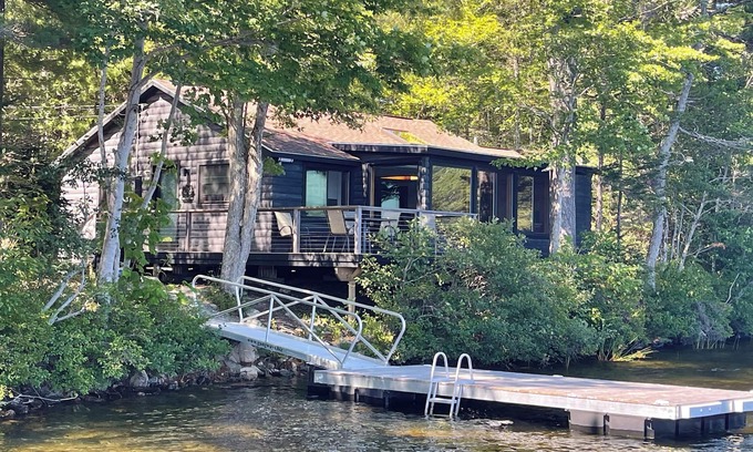 Mount Desert Cabaña | "Long Pond Cottage" en la isla Mount Desert