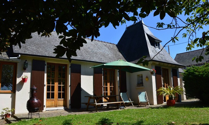 Pleudihen-sur-Rance Casa | Casa tipo Longere en el borde de Rance, entre Dinan y Saint Malo