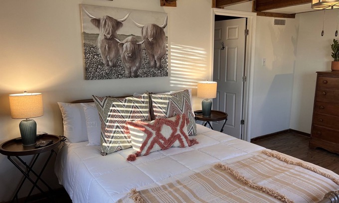 Hot Springs Cabina | Longhorn Lodge at Natural State Cabins