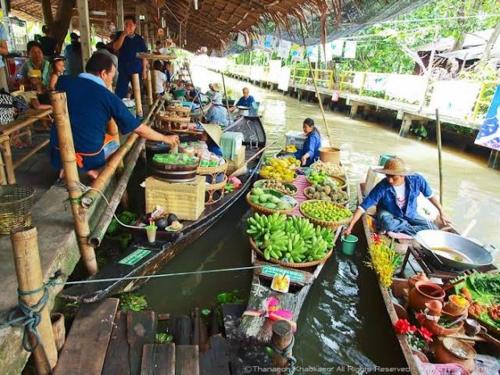 Khlong Ton Sai Alquiler De Eote | Longtail Boat Tour bangkok Tour Klong