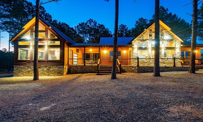 Broken Bow Cabina | Lost Creek Lodge - Lodge bien designado, Game / Bunk House, 4 Masters, Sleeps 14