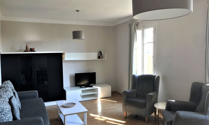 Sant Marti Apartamento | LOST GARDEN - Large living room, Special views