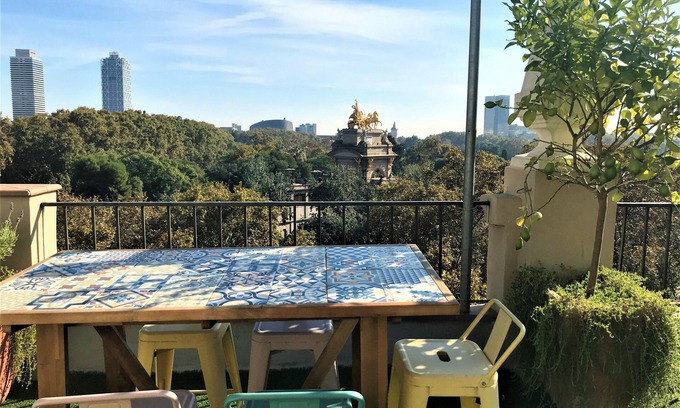 Sant Marti Apartamento | LOST GARDEN - Strategic location, Great park views