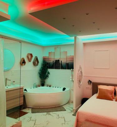 Saint-Quentin Apartamento | LOTUS - Studio équipé, Balnéo, Wi-Fi, Hypercentre