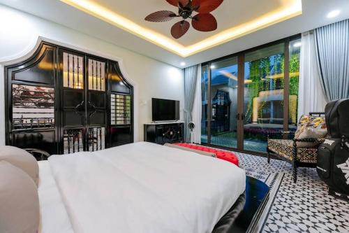 Cam Ha Villa | Lotus Villa Hoi An - 4 Bedrooms - river view - private pool