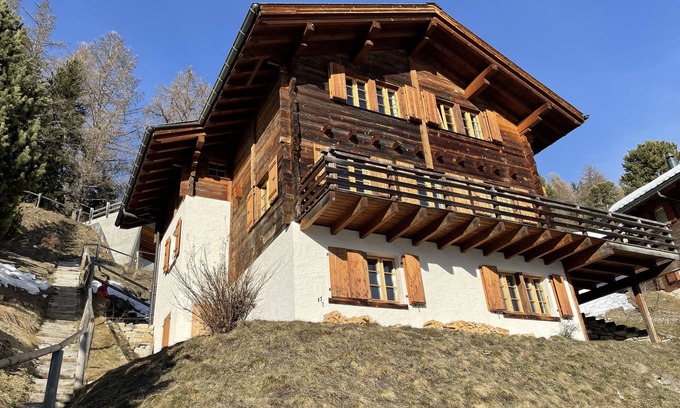 Chandolin Chalet De Esquí | Loue Chalet Familial Confortable 12 Pers Chandolin, Valais Suisse à 2000m Dalt