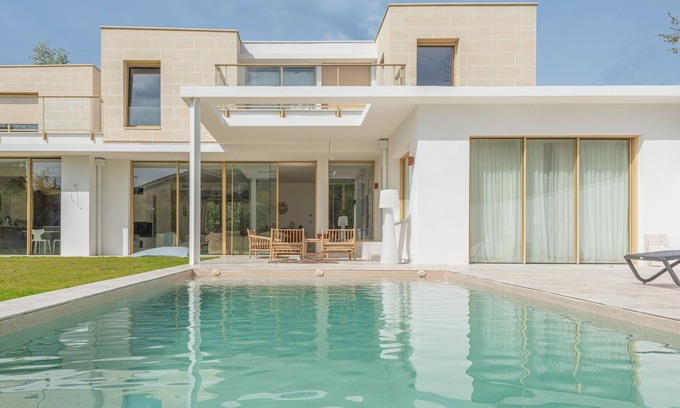 Lestonat - Monsejour Casa | Loue Maison D'architecte - Grand Jardin et Piscine à Bordeaux