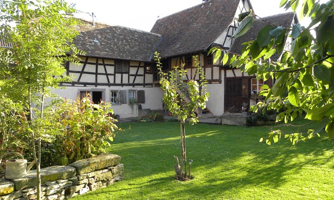 Rangen Apartamento | LOUISE STUB EN GRANJA ALSACIANA CON JARDÍN CERCA DE ESTRASBURGO