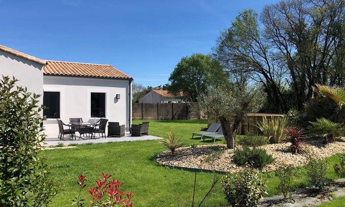 Chambon Casa | "louisianne" Maison Neuve Avec Piscine Entre mer et Campagne Pour 6 Personnes
