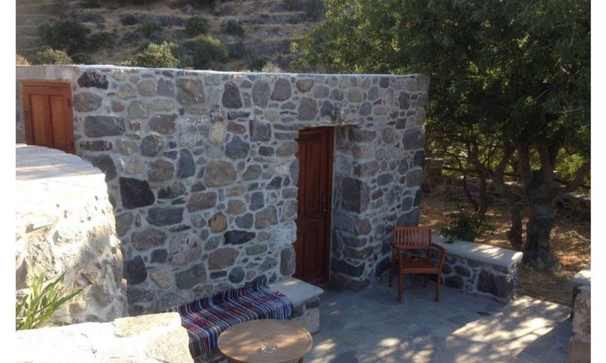 Nisyros Casa | Loutra Olive Garden Stone House #1