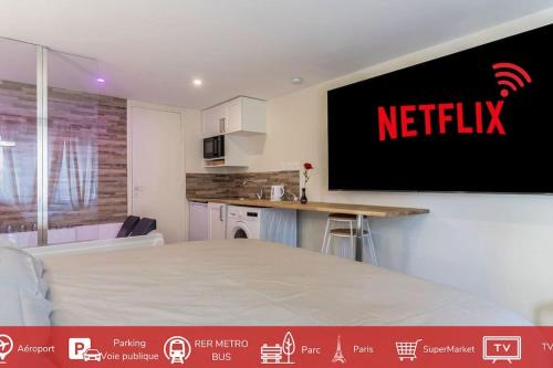 Villeneuve-le-Roi Apartamento | Love Room avec Jacuzzi, Le Saccard