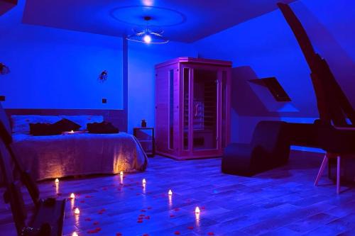 Chateau-Landon Apartamento | Love Room Le Chalet/Jacuzzi/Sauna