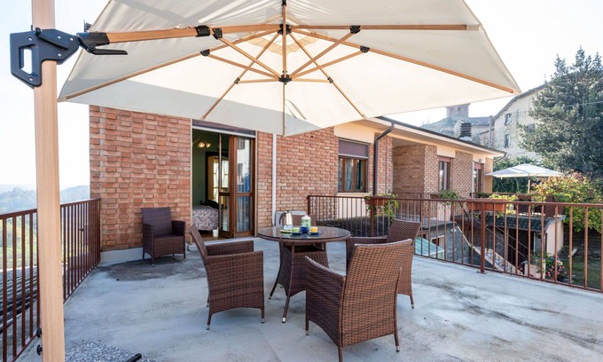 Castagnole Monferrato Apartamento | Precioso apartamento para 4 personas con WIFI, A/C, TV y terraza