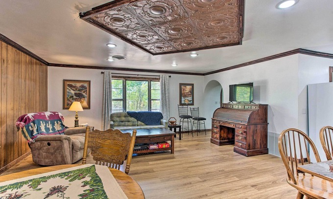 Atoka Casa | Lovely 'Anna Fink House' w/ Patio & Fire Pit