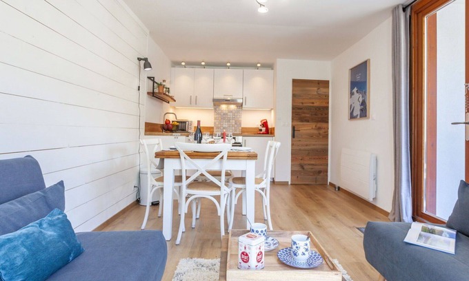Tignes Apartamento | Hermoso apartamento para 4 personas con WIFI, TV y balcón