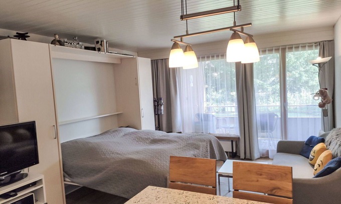 Davos-Dorf Apartamento | Bonito apartamento para 4 personas con WIFI, TV y balcón