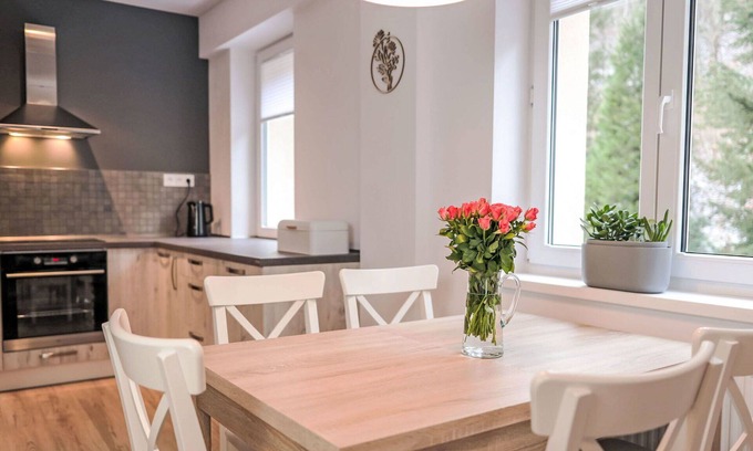Jachymov Apartamento | Hermoso apartamento para 5 personas con WIFI, TV, vista panorámica y aparcamiento