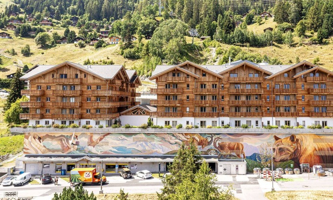 Mayens-de-Riddes Apartamento | Bonito apartamento para 4 personas con WIFI, TV, terraza, mascotas permitida y vista panorámica