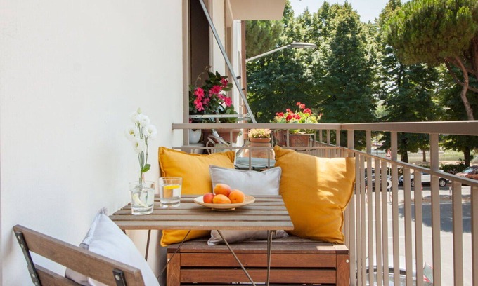 Ricorboli Apartamento | Hermoso apartamento para 4 personas con WIFI, A/C, TV, balcón y vista panorámica