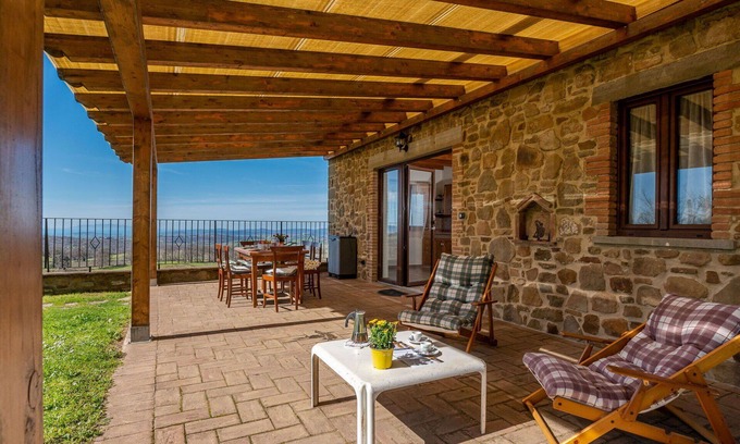 Scansano Casa | Hermoso apartamento en villa con WIFI, terraza, mascotas permitida, vista panorámica y aparcamiento