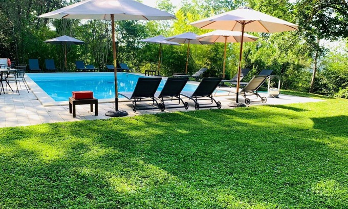 Bivio Lugnano Villa | Acogedor apartamento en villa para 6 personas con WIFI, piscina, A/C, TV y aparcamiento