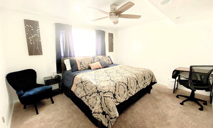 West Jordan Casa | Lovely Basement Suite-2 bedrooms/1 bath with FULL kitchen and laundry!!!