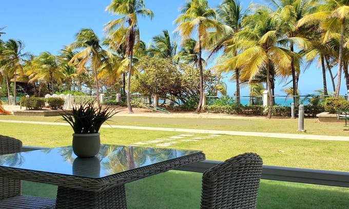 Rio Grande Apartamento | Lovely Beachfront 3BR Ground Fl Apt at Las Picuas