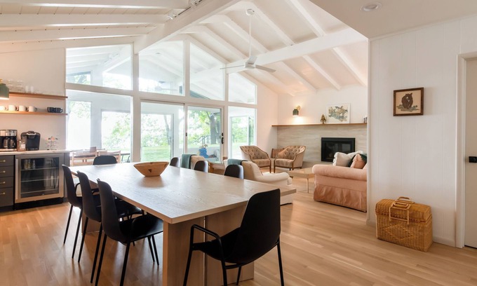 Fennville Casa | Lovely, Eco-Conscious Retreat on Lake Michigan w/ Private Beach & Hot Tub