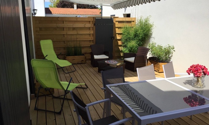 Angoulins Casa | Bonita casa de vacaciones a 400 metros del mar en Angoulins cerca de La Rochelle