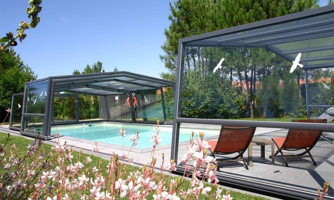 Lacanau Casa | Agradable casa con orientación sur, tranquila y arbolada, cerca del lago, piscina