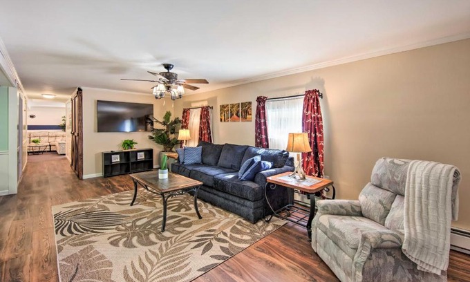 Moshannon Apartamento | Lovely Moshannon Ground Apartment with Fire Pit