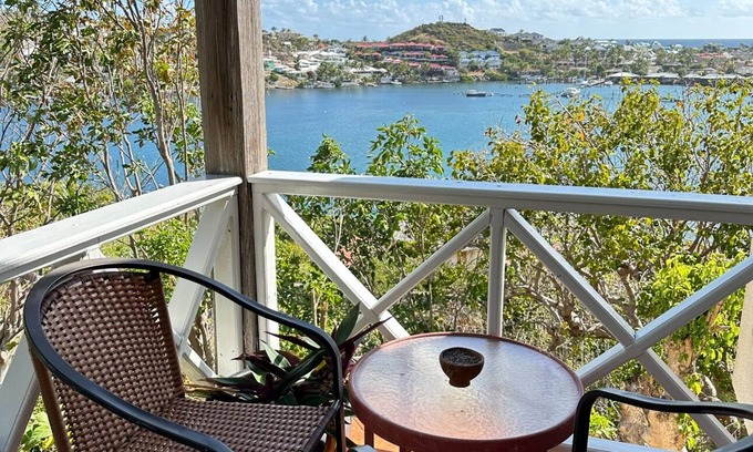 Oyster Pond Cabaña | Estanque precioso de ostras y vista al mar en mejor barrio