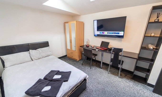Selly Oak Apartamento | Estudio-Estándar-Baño con ducha-Studio 2