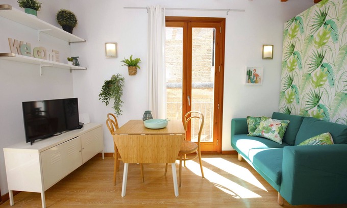 La Missio Apartamento | Bonito Estudio en Palma Centro, Luminoso con Balcón, Wifi, Aire Acondicionado