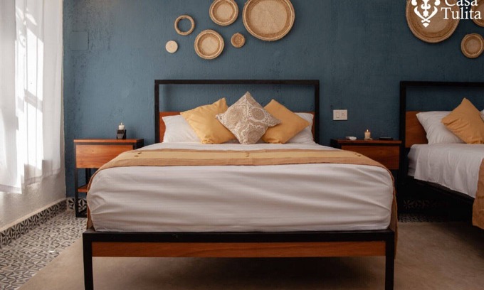 Chichen Itza - Valladolid Apartamento | Hermosa suite para 6 personas en el centro de la ciudad.