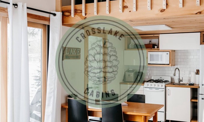 Crosslake Cabina | Lovely Tiny-House Cabin on Crosslake + Sauna + Bonfire + Kayak + Dock