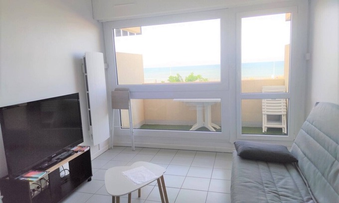 Lacanau-Ocean Apartamento | Lovely type 2 duplex apartment with full ocean views