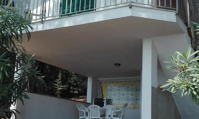 Scario Casa | Bonita villa con acceso directo al mar, maravillosa vista del Golfo de Policastro