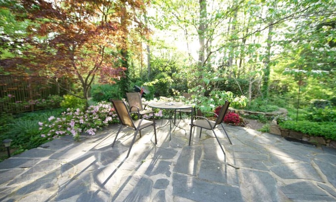 Chapel Hill Casa | Lovely Writer's Retreat and Garden Sanctuary