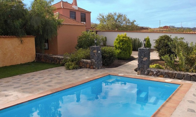 Puntagorda Cabaña | LP1181 Casa rural con piscina privada en Puntagorda