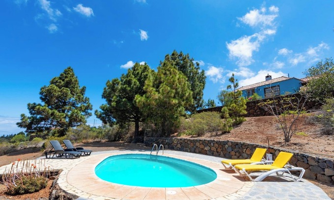 Puntagorda Cabaña | LP1183 Casa rural con piscina compartida en Puntagorda