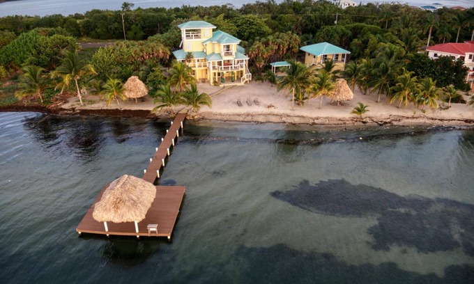 Placentia Villa | Lucky Duck Villa - Huge Beachfront, Pool and Pier