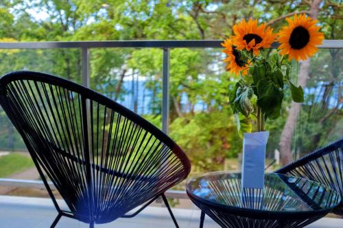 Ustronie Morskie Apartamento | Lucky40 - Apartament z widokiem na morze, SPA gratis, Dwie Sosny