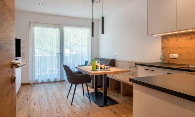Cornaiano Apartamento | 'Luislhof Hof - Apartamento Vitis' con vistas a la montaña, terraza y Wi-Fi
