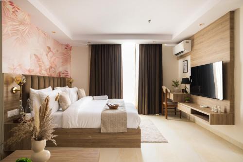 Vasundhara Apartamento | Lumi Stays- Luxurious Studio Apartment