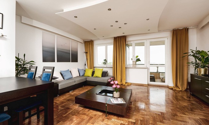 Ochota Apartamento | Lumina lux apartment near Złote Tarasy