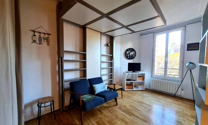 Louis Bertrand-Mirabeau-Semard Apartamento | Luminous nest near the centre of Ivry-sur-Seine
