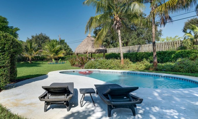 Parker Ridge Casa | Exuberantes jardines, piscina climatizada, Tiki Bar, casa privada 2BR