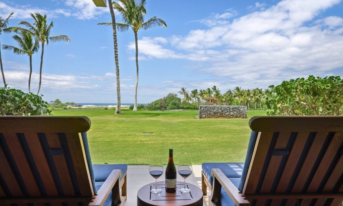 Kaupulehu Villa | Deseable vista al mar Villa 3BD Golf (3101 Kumukehu) en Four Seasons Resort Hualalai